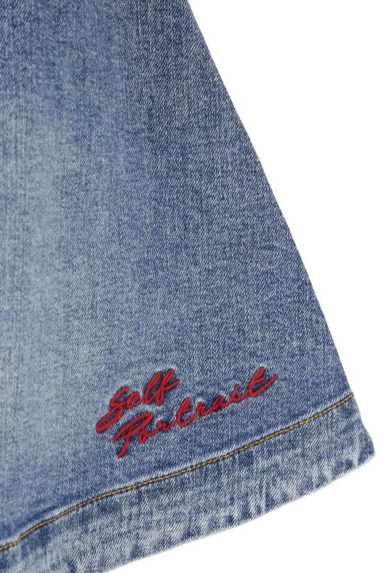 26SS 셀프 포트레이트 숏 원피스 RS26812SBLBLUE DIVERS - SELF PORTRAIT