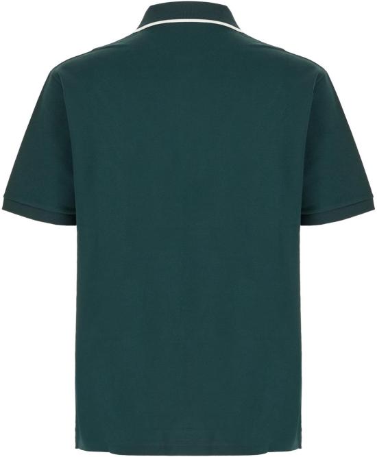 26SS 구찌 자수 코튼 피케 폴로 셔츠 806250XJHHO3015 GREEN - GUCCI