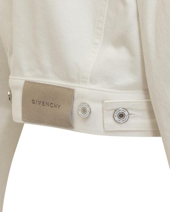 25FW 지방시 데님 자켓 BW00SK516T130 WHITE - GIVENCHY