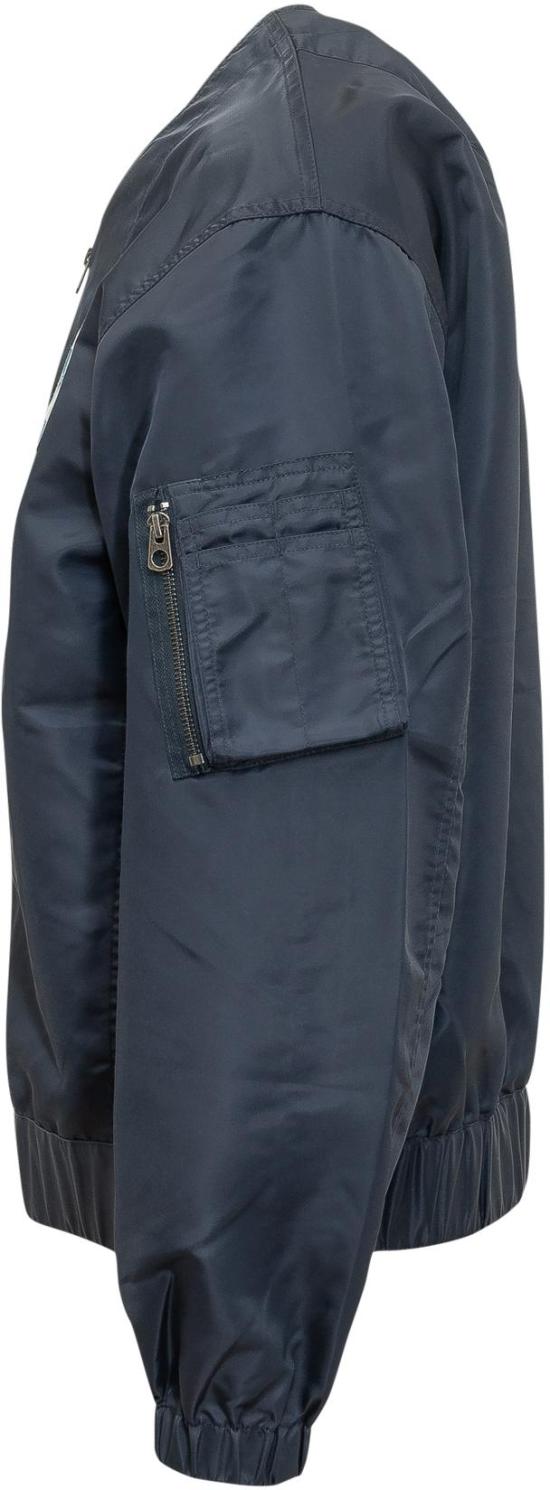26SS 겐조 배지스 라이트 봄버자켓 FG55BL1269NL76 BLUE - KENZO