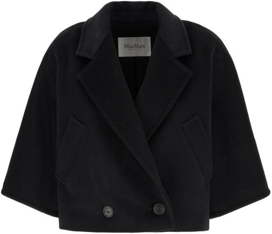 25FW 막스마라 코트 GALEA003 BLACK