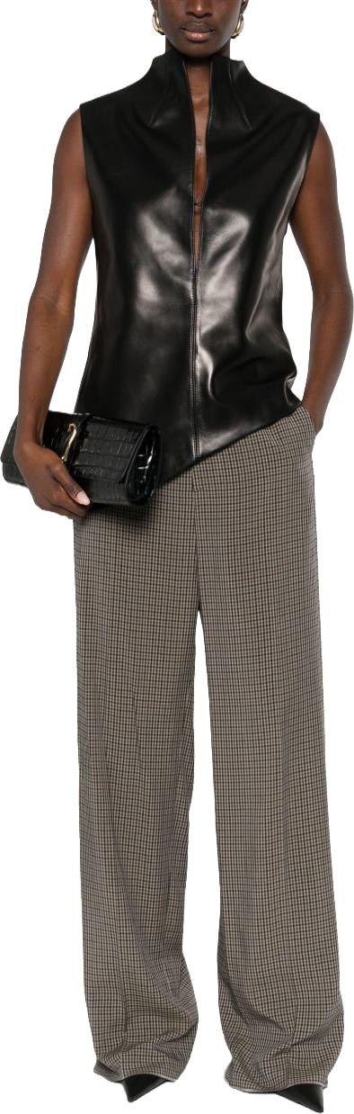 26SS 발렌시아가 라지 테일러드 팬츠 857617TTO382866 BROWN - BALENCIAGA