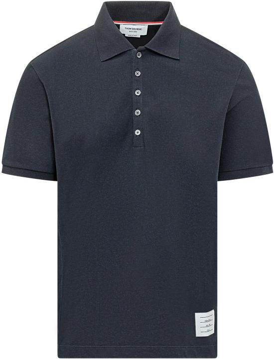 26SS 톰브라운 클래식 피케 4바 숏슬리브 폴로 티셔츠 MJP110P00050415 NAVY
