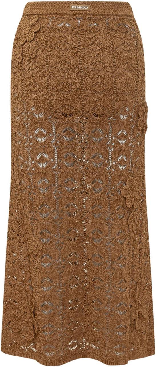 26SS 핑코 롱 스커트 106861A3B8L25 BEIGE - PINKO