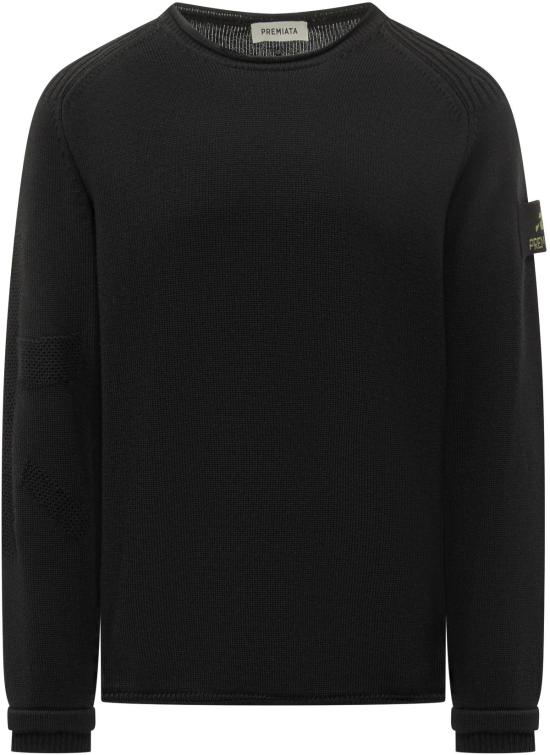 25FW 프리미아타 스웨터 PMG22BLACK
