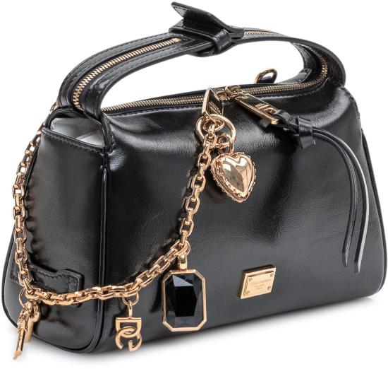 26SS 돌체앤가바나 Mini Vittoria 핸드백 BB7889A00708I984 BLACK - DOLCE & GABBANA