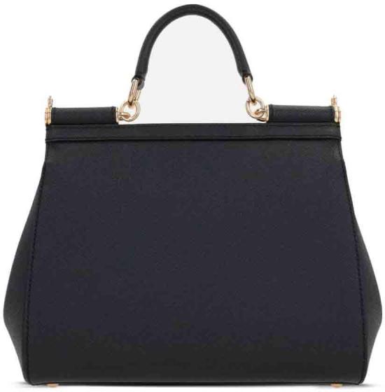26FW 돌체앤가바나 라지 시실리 핸드백 BB6002B100180999 BLACK - DOLCE & GABBANA