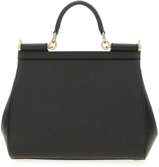 26SS 돌체앤가바나 라지 시실리 핸드백 BB6002B100180999 BLACK - DOLCE & GABBANA