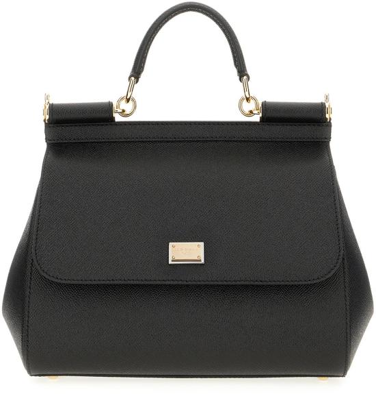 26SS 돌체앤가바나 라지 시실리 핸드백 BB6002B100180999 BLACK