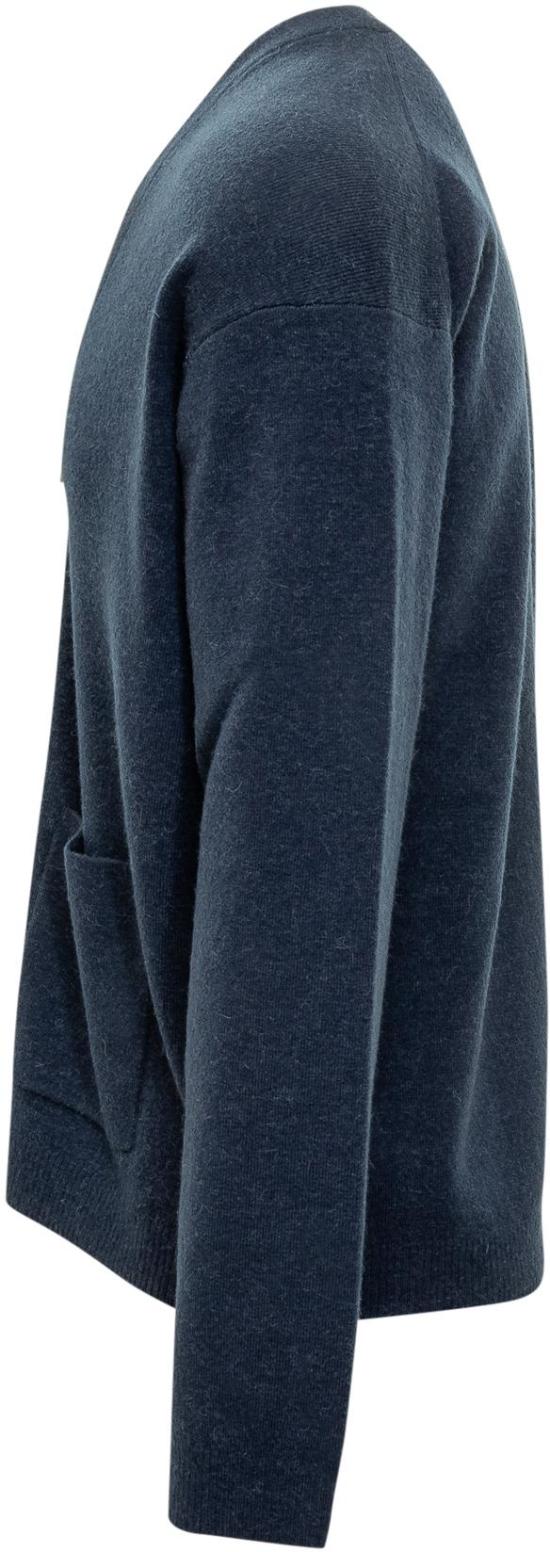 25FW JW앤더슨 V넥 집 가디건 KW1435YN0443768 NAVY - JW ANDERSON