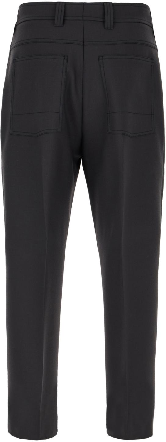  에르메네질도제냐 수트 팬츠 R887014A8738DH2 BLACK - ERMENEGILDO ZEGNA