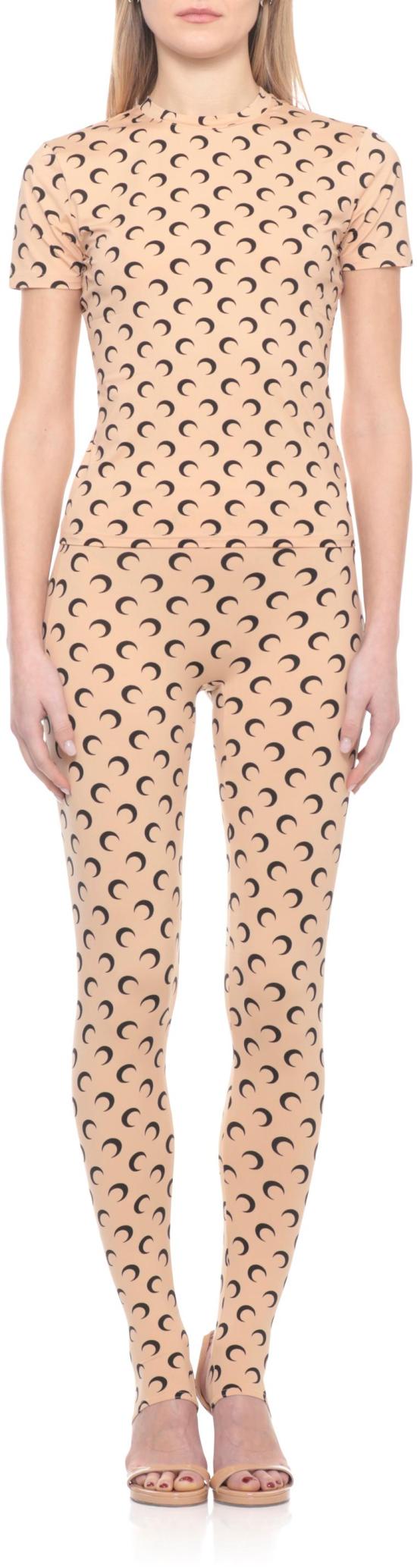 26SS 마린세르 반팔 티셔츠 UTS001ACJER0001TA10 BEIGE - MARINE SERRE