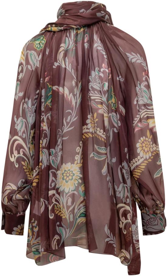 25FW 에트로 블라우스 WRJA015099SA1M0X0869 BROWN - ETRO