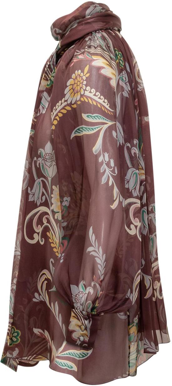 25FW 에트로 블라우스 WRJA015099SA1M0X0869 BROWN - ETRO