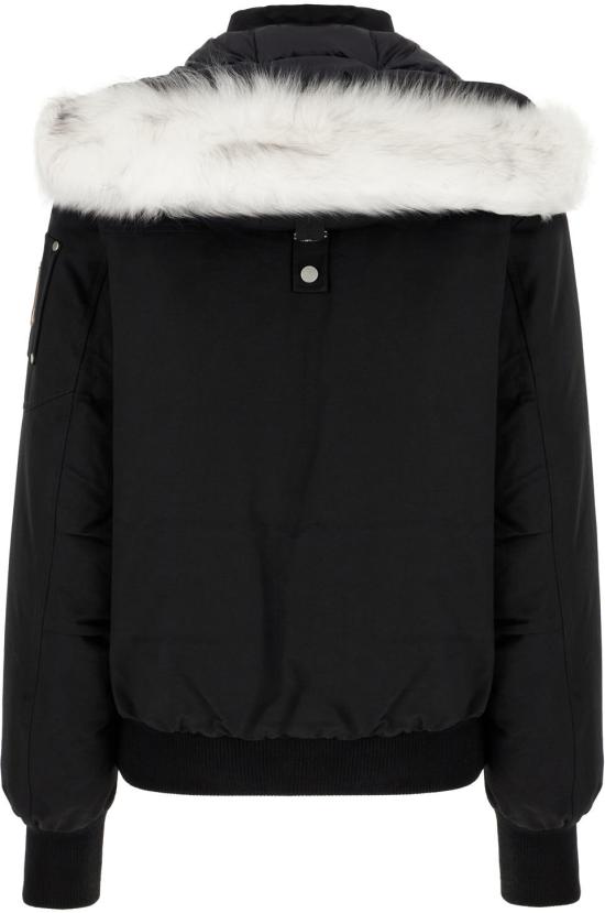 25FW 무스너클 오리지널 벨라스틱 네오시어 봄버 자켓 M35MB000S1001 BLACK - MOOSE KNUCKLES