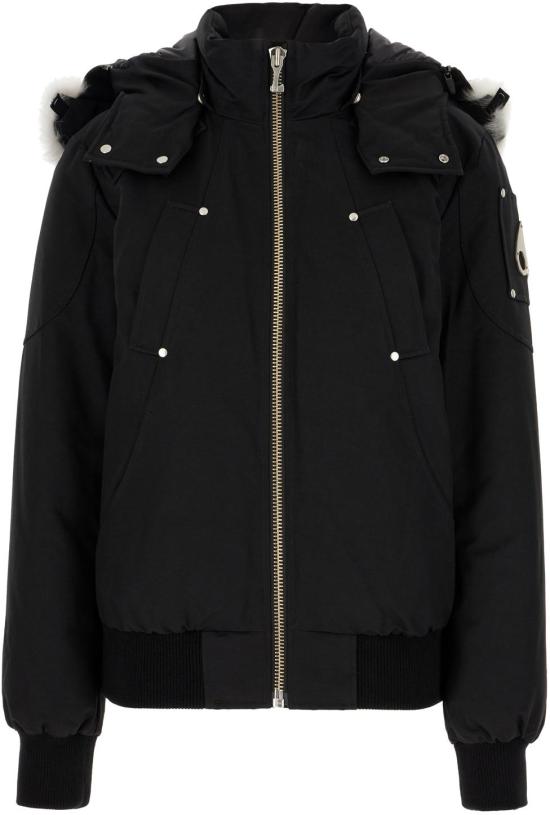 25FW 무스너클 오리지널 벨라스틱 네오시어 봄버 자켓 M35MB000S1001 BLACK