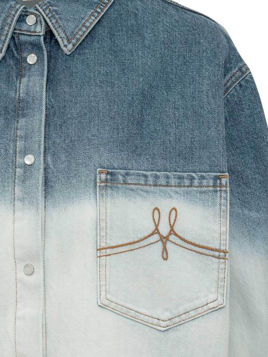 26SS 마르니 데님 셔츠 CAJD0682S1USCY70GBW13 BLUE - MARNI