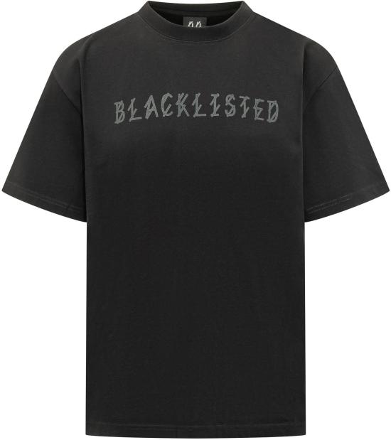 26SS 44레이블 반팔 티셔츠 B0030556FA706P761 BLACK