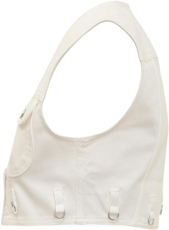  쿠레쥬 베스트 124DBL153DE00220001 WHITE - COURREGES