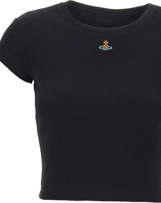 26SS 비비안웨스트우드 베이비 페루 티셔츠 1G010019J009CN401 BLACK - VIVIENNE WESTWOOD