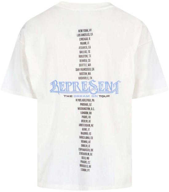 26SS 리프레젠트 반팔 티셔츠 MLM100823072 WHITE - REPRESENT