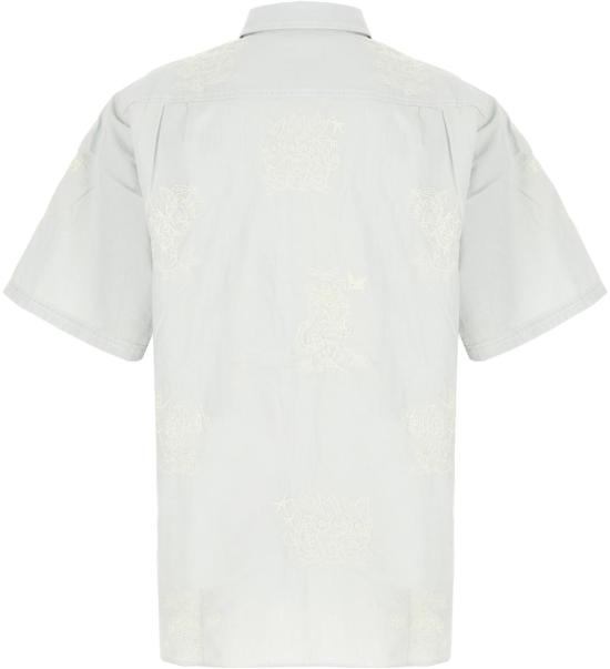 26SS 겐조 카툰 엠브로이더드 쇼트 슬리브 셔츠 FG55DC1047F0DY LICHTBLUE - KENZO
