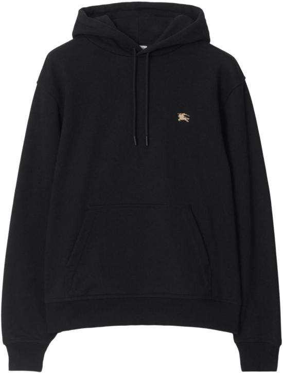 25FW 버버리 나이트 스탬프 후드 스웨트셔츠 8112807 BLACK