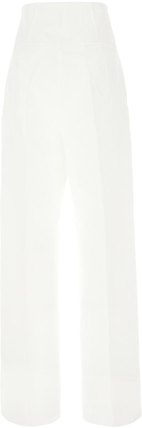  스포트막스 스트레이트 팬츠 CRASSO001 WHITE - SPORTMAX