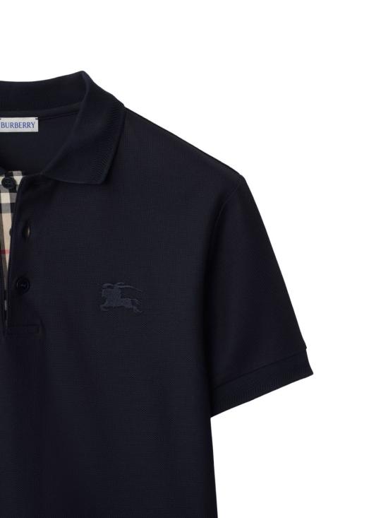 26SS 버버리 폴로 티셔츠 8126923 B1488 Coal blue - BURBERRY