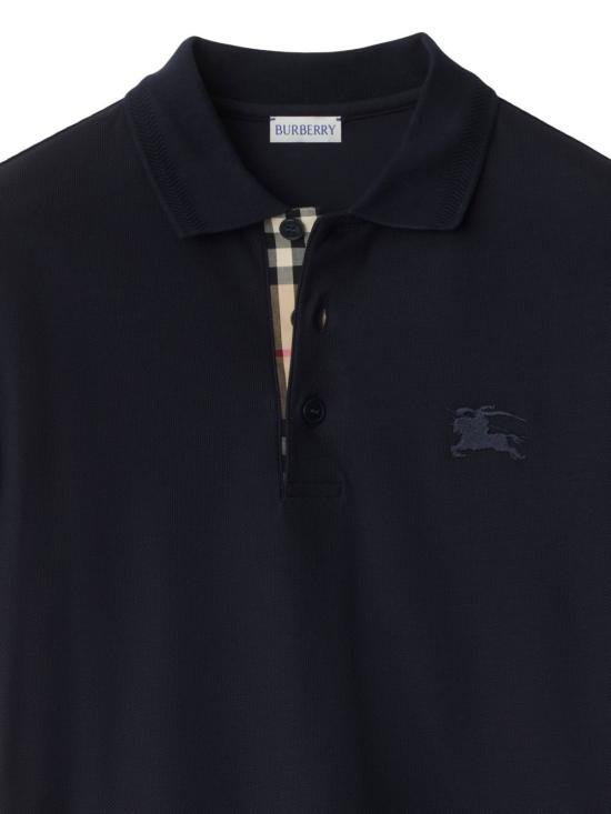 26SS 버버리 폴로 티셔츠 8126923 B1488 Coal blue - BURBERRY