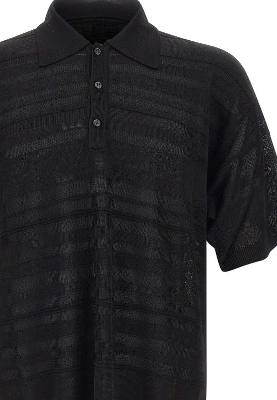 26SS 라니우스 폴로 티셔츠 S6LAMAKP200110 BLACK - LANEUS