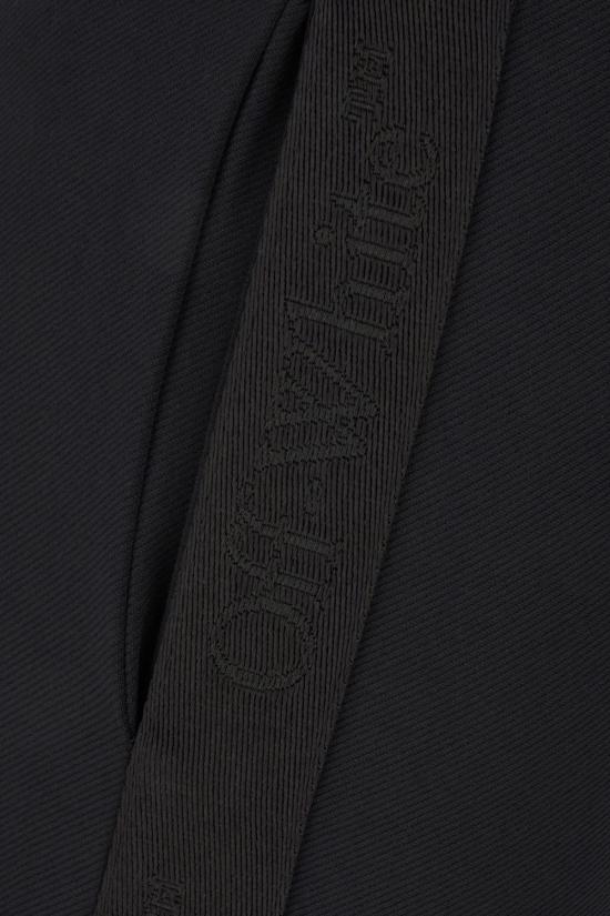  오프화이트 스트레이트 팬츠 OWVI021S24JER0011010 BLACK - OFF WHITE