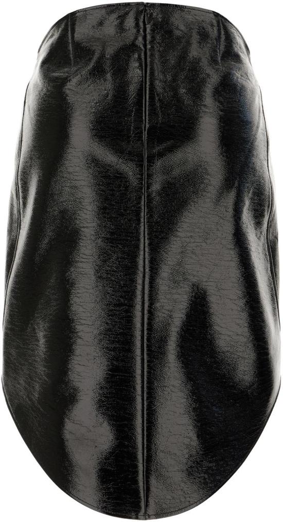 25FW 쿠레쥬 미디 스커트 325CJU303VY00149999 BLACK - COURREGES