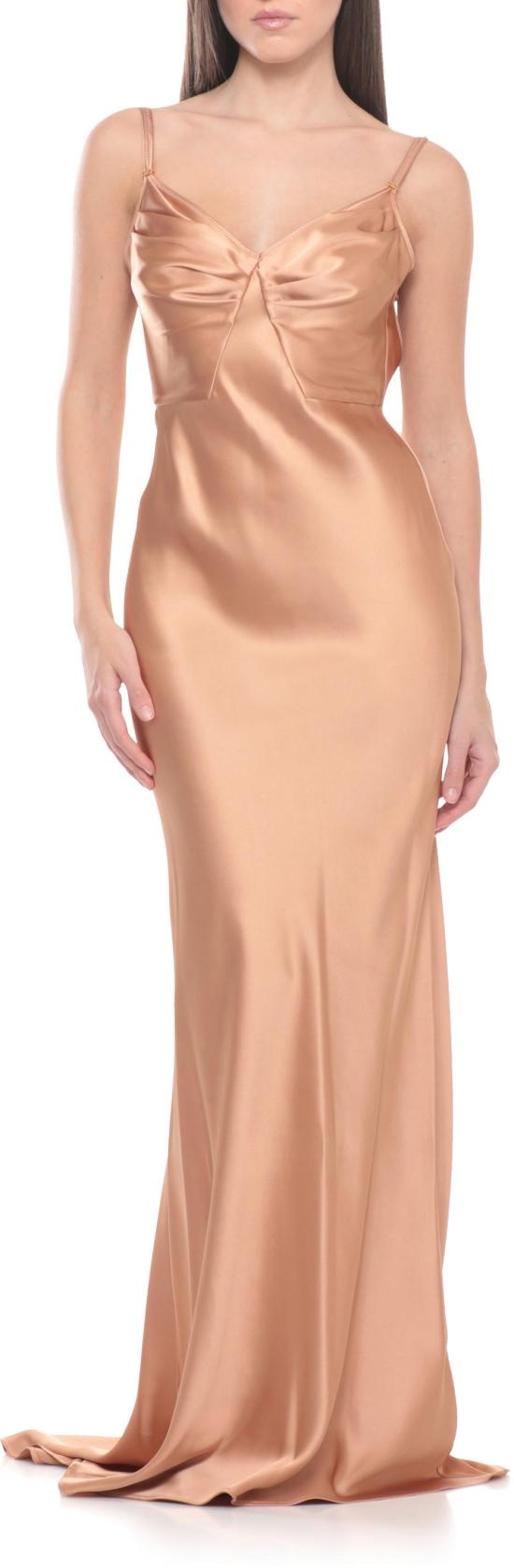 26SS 엘리자베타프랜치 롱 원피스 ABR3362E2EV8 PINK - ELISABETTA FRANCHI