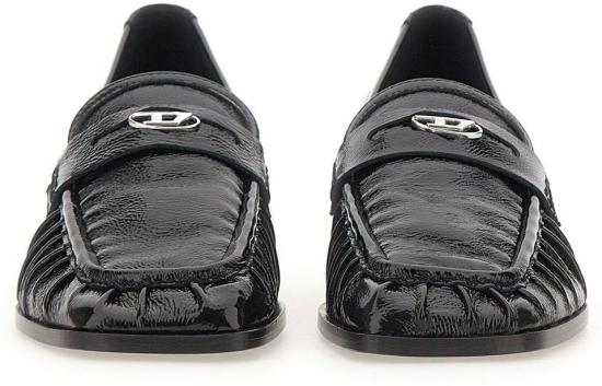 26SS 디젤 D-엠버 페니 로퍼 나플락 레더 Y03835P8880T8013 BLACK - DIESEL