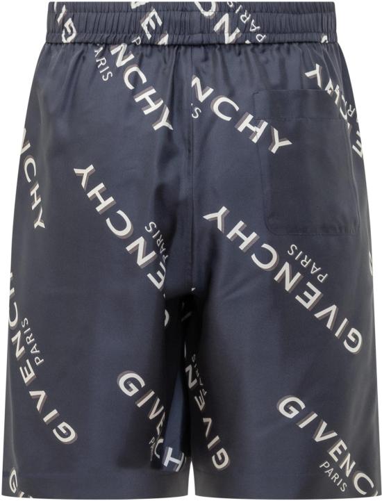 25FW 지방시 숏팬츠 BM51MT1673410 NAVY - GIVENCHY