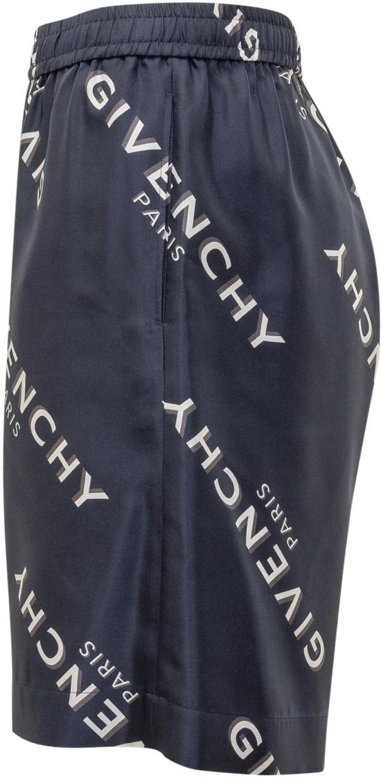 25FW 지방시 숏팬츠 BM51MT1673410 NAVY - GIVENCHY