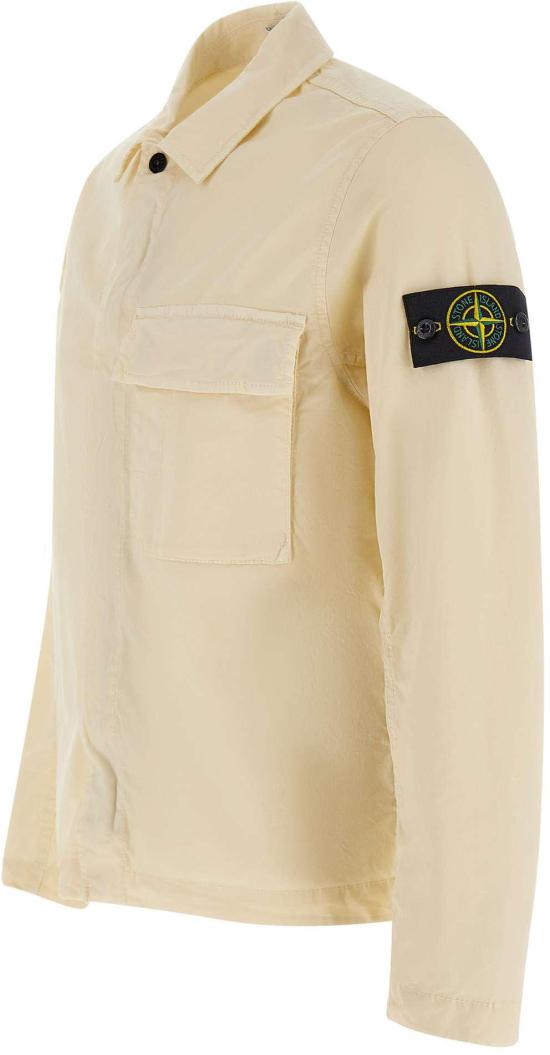 26SS 스톤 아일랜드 긴팔 셔츠 1200013S0A10V0093 WHITE - STONE ISLAND