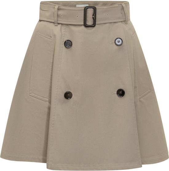 25FW 버버리 개버딘 트렌치 미니 스커트 8116006C2247 BEIGE