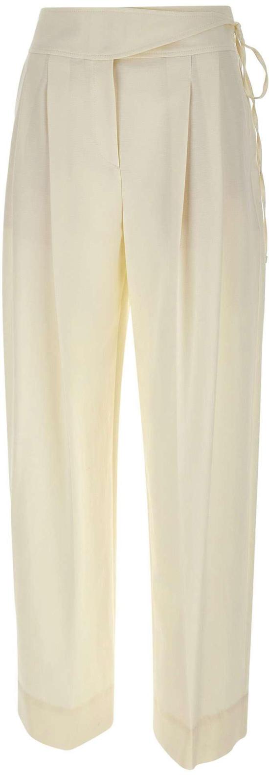 26SS 보스 스트레이트 팬츠 50556552118 WHITE