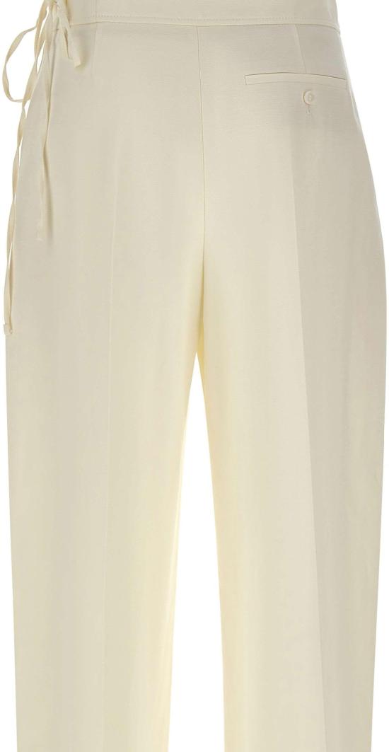 26SS 보스 스트레이트 팬츠 50556552118 WHITE - BOSS