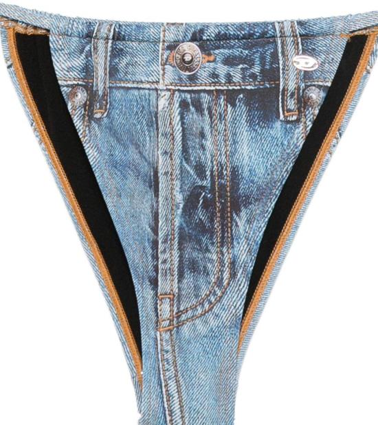 26SS 디젤 원피스 수영복 A191580BNCWE6866 BLUE - DIESEL