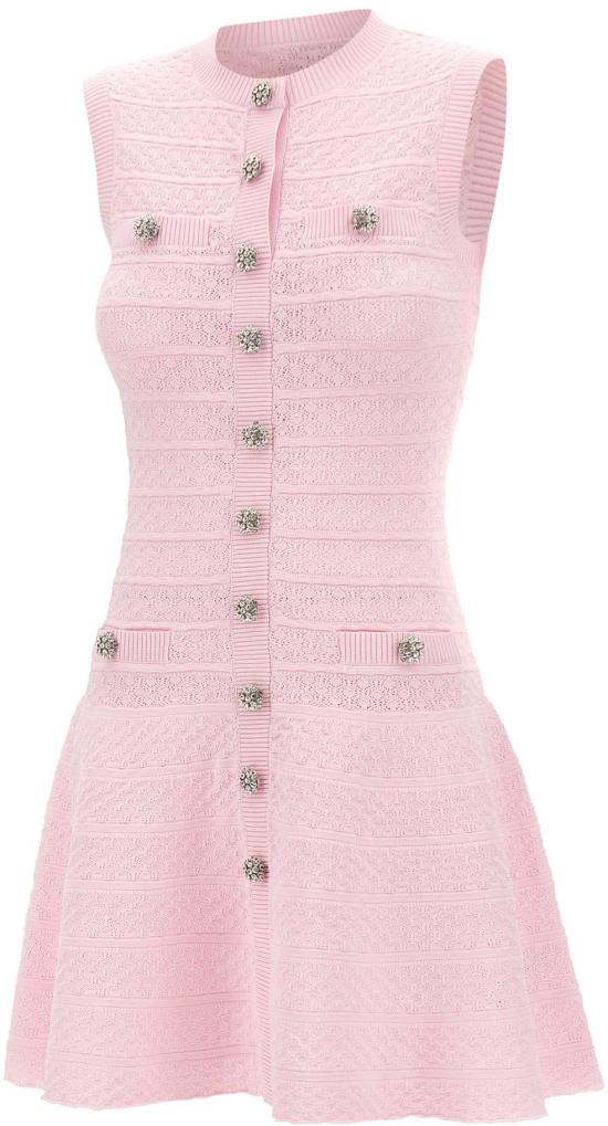 26SS 셀프 포트레이트 숏 원피스 063SPPINK