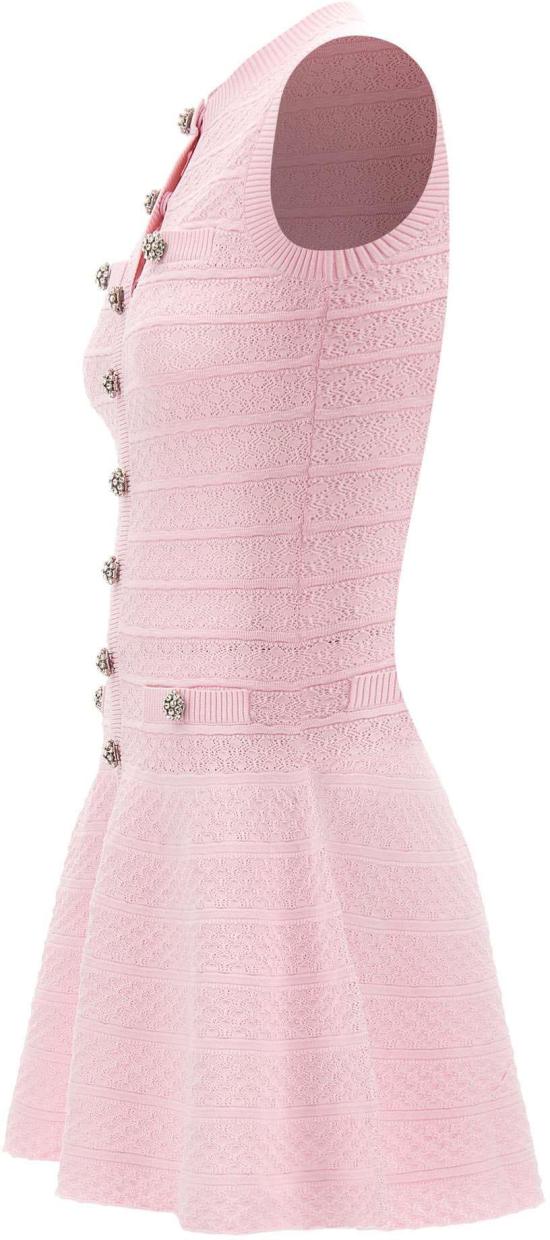 26SS 셀프 포트레이트 숏 원피스 063SPPINK - SELF PORTRAIT