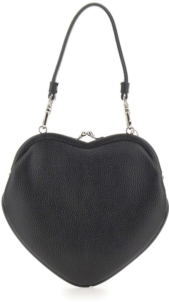26SS 비비안웨스트우드 벨 하트 프레임 퍼스 4B01000CWS000DN403 BLACK - VIVIENNE WESTWOOD
