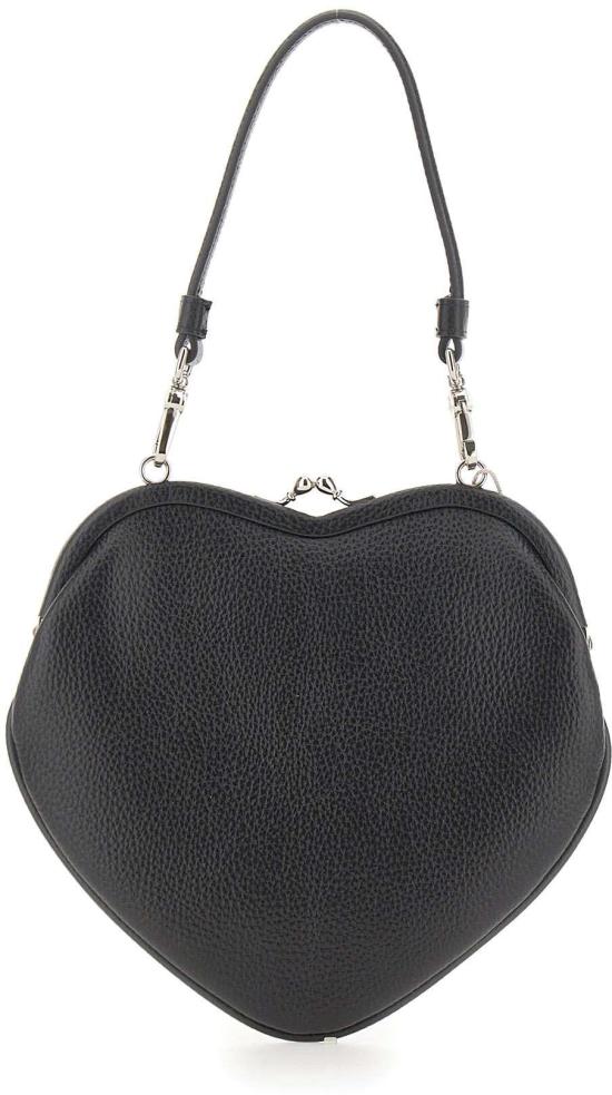 26SS 비비안웨스트우드 벨 하트 프레임 퍼스 4B01000CWS000DN403 BLACK - VIVIENNE WESTWOOD