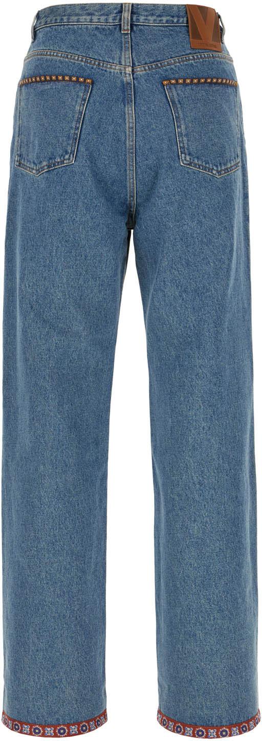 25FW 발렌티노 가라바니 데님 팬츠 7V3DE04RB0W558 BLUE - VALENTINO GARAVANI