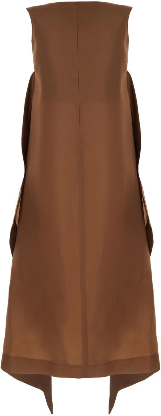 26SS 알베르타 페레티 롱 원피스 261M044301190096 BROWN - ALBERTA FERRETTI