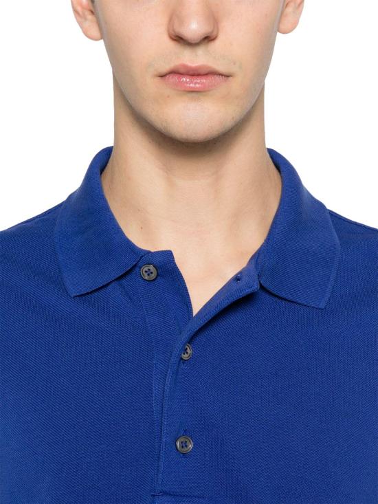 26SS 톰포드 폴로 티셔츠 JPS011JMT013UBV BLUE - TOMFORD