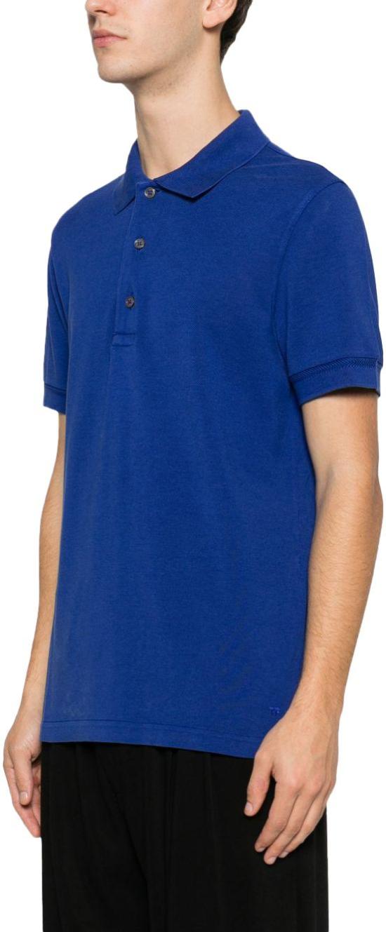26SS 톰포드 폴로 티셔츠 JPS011JMT013UBV BLUE - TOMFORD